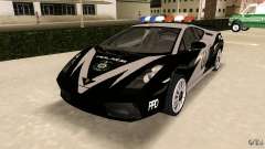 Lamborghini Gallardo Police для GTA Vice City