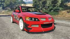 Mitsubishi Lancer Evolution IX FNF для GTA 5