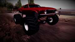 1970 Ford Mustang Boss Monster Truck для GTA San Andreas