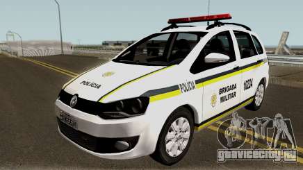 Volkswagen SpaceFox Police для GTA San Andreas