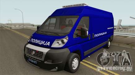 Fiat Ducato Maxi Serbian Police для GTA San Andreas