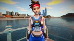 Tracer Sprint From Overwatch для GTA San Andreas